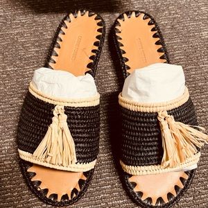 Carrie Forbes Adam Pom slides black, size 36